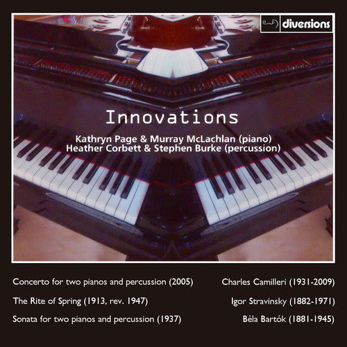 Bartok / Mclachlan / Burke - Music For Two Pianos & Percussion - Music CD