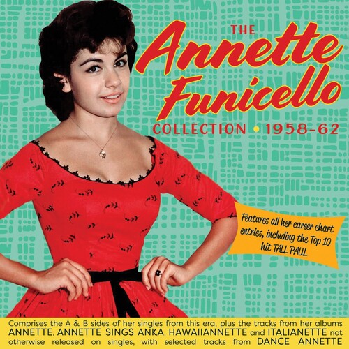 Funicello,annette - Singles & Albums Collection 1958-62 - Music CD