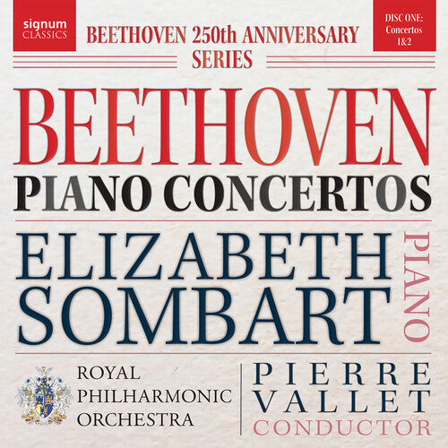Beethoven / Sombart / Vallet - Piano Concertos 1 - Music CD