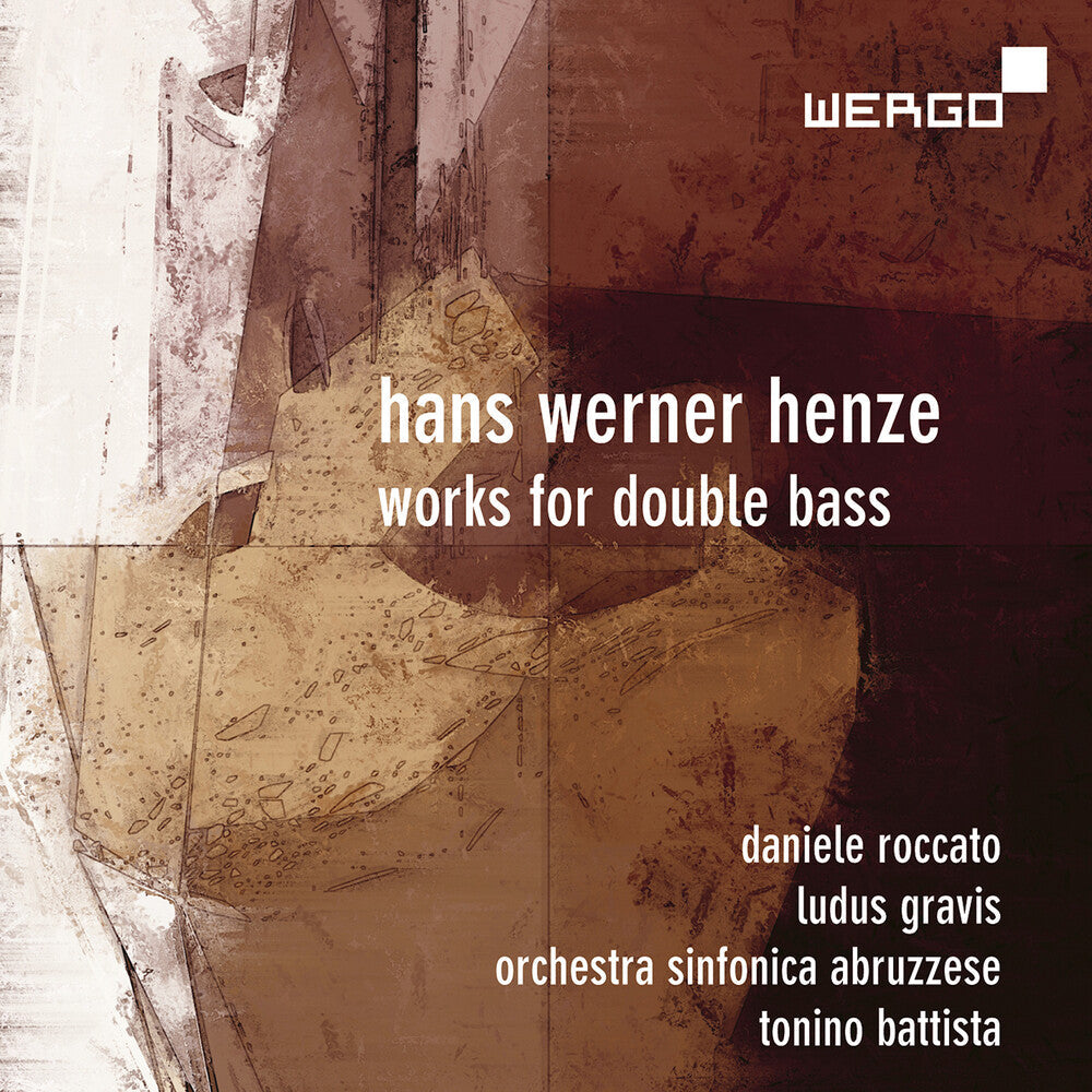 Henze / Roccato / Battista - Works for Double Bass Music CD
