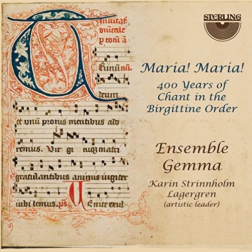 Ensemble Gemma - 400 Years Of Chant In The Birgittine Order - Music CD