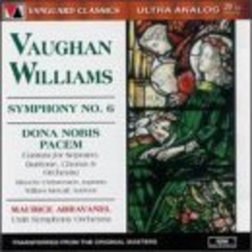 Abravanel,maurice / Utah Symphony Orchestra - Vaughan Williams Symphony No. 6 Dona Nobis Pacem - Music CD