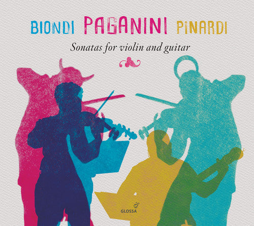 Paganini / Biondi / Pinardi - Sonatas For Violin & Guitar - Music CD