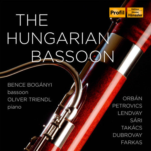 Dubrovay / Bonganyi / Triendl - Hungarian Bassoon - Music CD