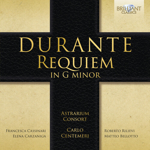 Durante / Astrarium Consort / Centemeri - Requiem In G Minor - Music CD