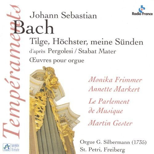 J Bach S / Martin / Anette - Tilge Hochster Meine Sunden Music CD