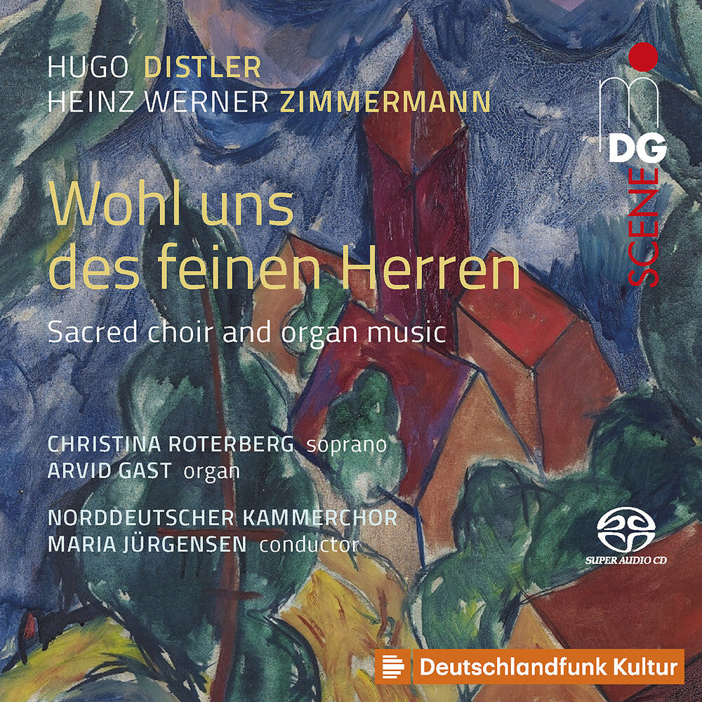 Distler / Norddeutscher Kammerchor - Sacred Choir & Organ Music Music CD