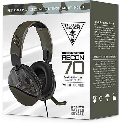 Tb Unirecon 70 Gaming Headset-green Camo - Tb Uni Recon 70 Gaming Headset-green Camo - Game Accessories