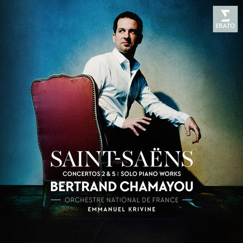 Chamayou,bertrand - Saint-saens: Piano Concertos Nos. 2 & 5 Pieces - Music CD