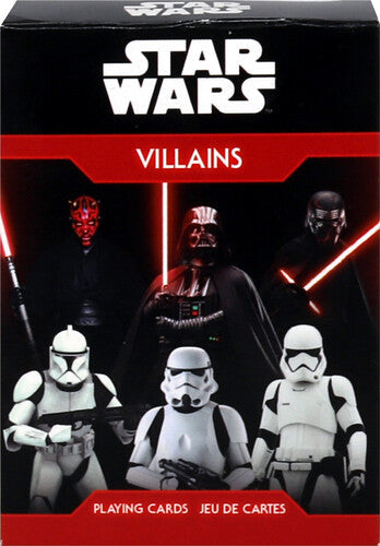 Star Wars Villains Playing Cards Deck - Star Wars Villains Playing Cards Deck - Games