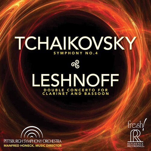 Leshnoff / Tchaikovsky / Pittsburgh Sym / Goeres - Tchaikovsky: Sym 4 / Double Cto Clarinet & Bassoon - Music CD
