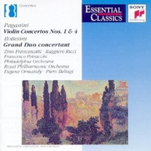 Bellugi / Royal Philharmonic Orchestra / Ricci - Violin Concertos 1 Music CD