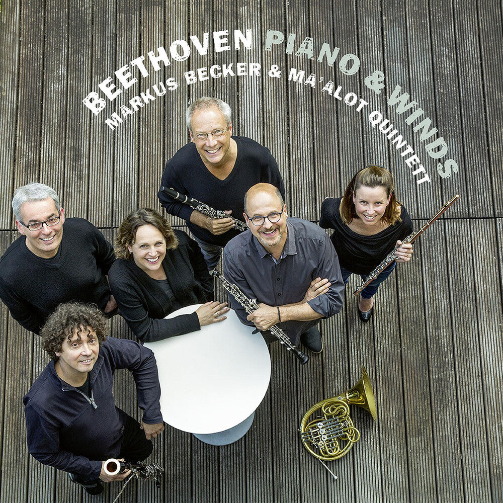 Beethoven / Becker / Maalot Quintett - Piano & Winds Music CD