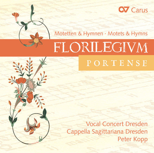 Hassler / Vocal Concert Dresden - Florilegium Portense - Music CD