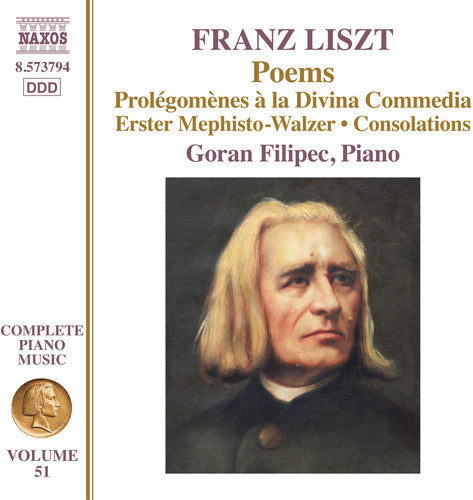 Liszt / Filipec - Complete Piano Music 51 - Music CD