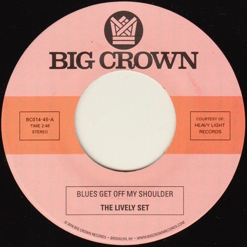 Lively Set / Three Dudes - Blues Get Off My Shoulder / I'm Begging You - Vinyl Record