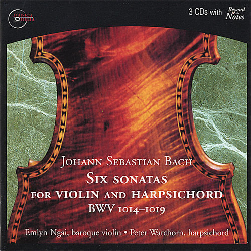 Bach - 6 Sonatas Violin And Harpsichord - Music CD