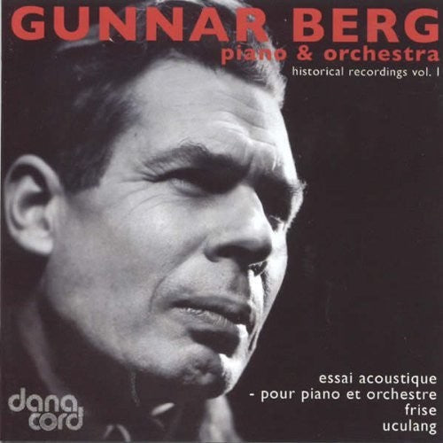 Berg / Veto - Historical Recordings 1 - Music CD