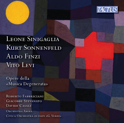 Finzi / Fabbriciani - Opere Della Musica Degenerata - Music CD