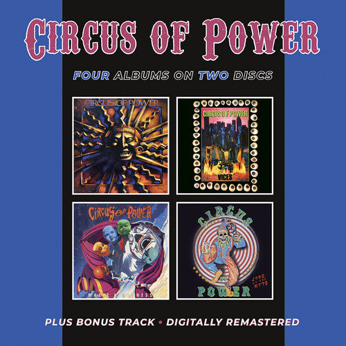 Circus Of Power - Circus Of Power / Vices / Magic & Madness / Live - Music CD