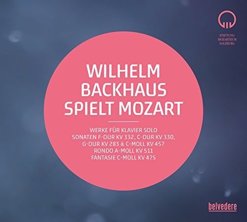WILHELM BACKHAUS - Wilhelm Backhaus Spielt Mozart Music CD
