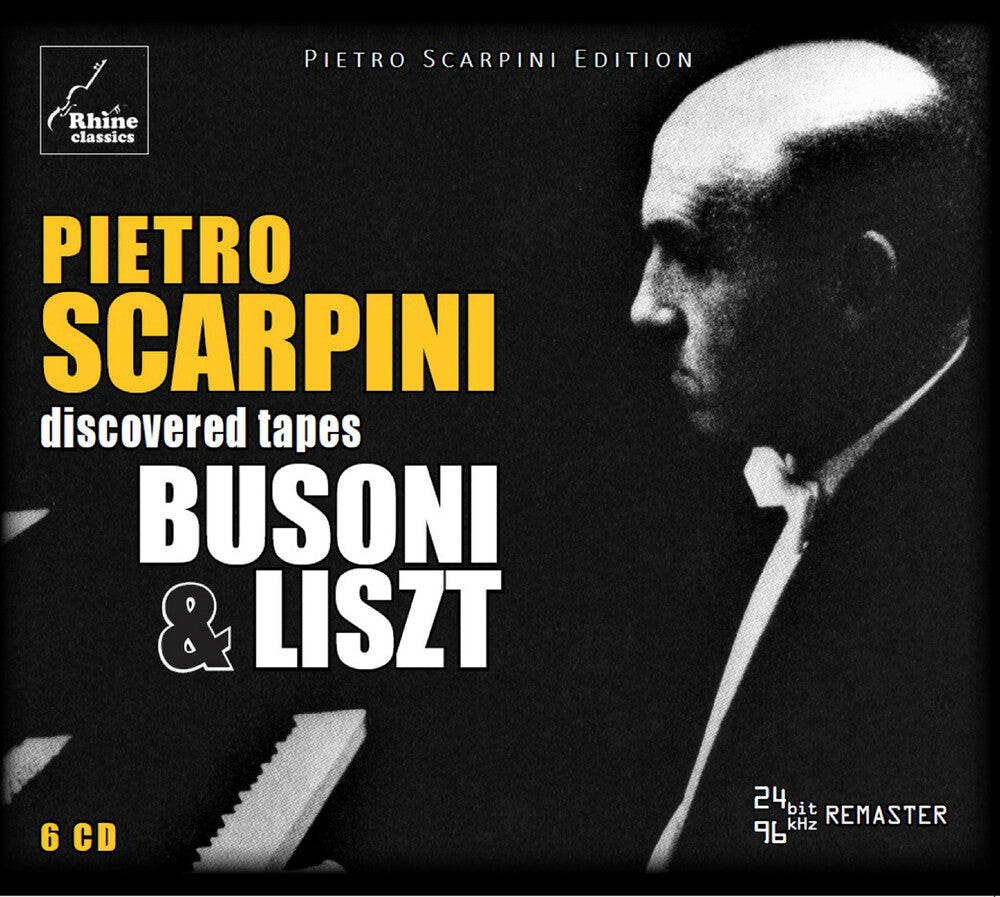 Busoni / Scarpini - Discovered Tapes Music CD