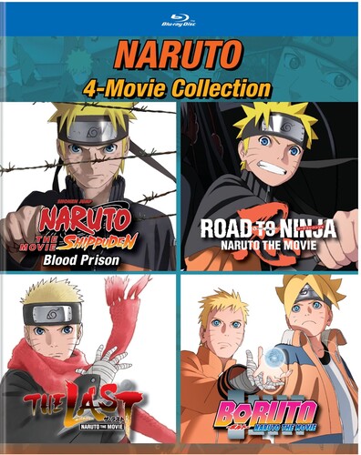 Naruto: 4-movie Collection - Naruto: 4-movie Collection - Blu-ray