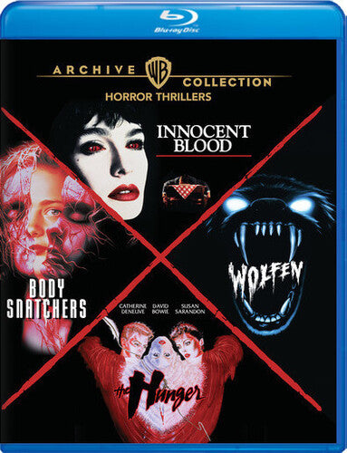 Horror Thrillers 4-film Collection - Horror Thrillers 4-film Collection - Blu-ray