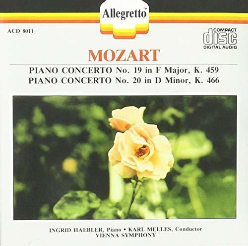 Melles / Haebler / Vienna Symphony Orchestra - Piano Concertos 19 & 20 - Music CD