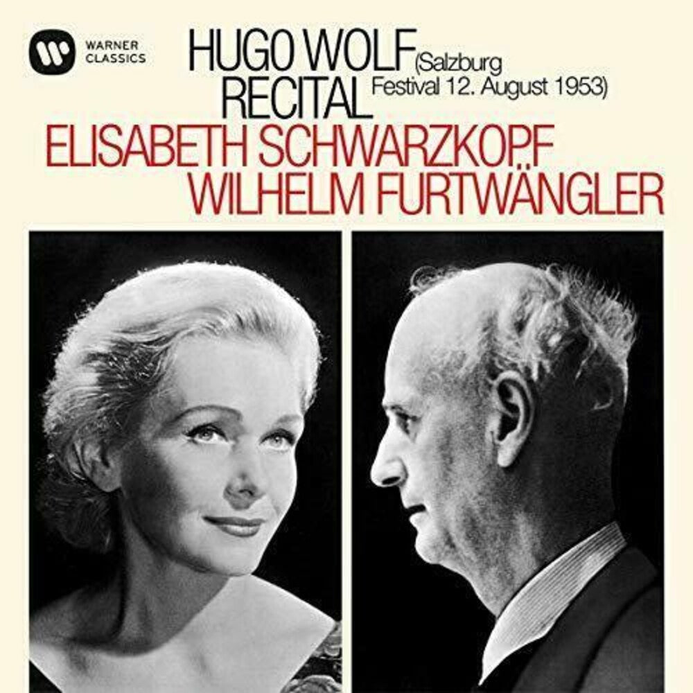 Elisabeth Schwarzkopf / Furtwangler,Wilhelm - Hugo Wolf Recital - Salzburg, 12 / 08 / 1953 Music CD