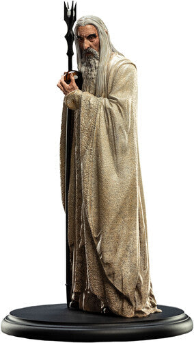 Open Edition Polystone - Lord Of The Rings - Saruman White - Collectibles