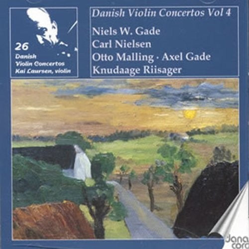 Laursen - Danish Violin Concertos 7-8 - Music CD