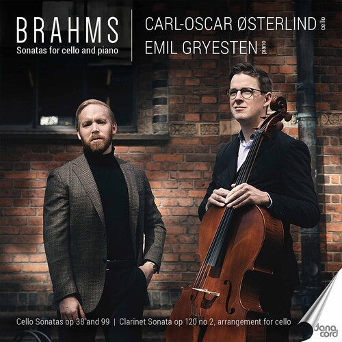 Brahms / Osterlind / Gryesten - Sonatas For Cello & Piano - Music CD