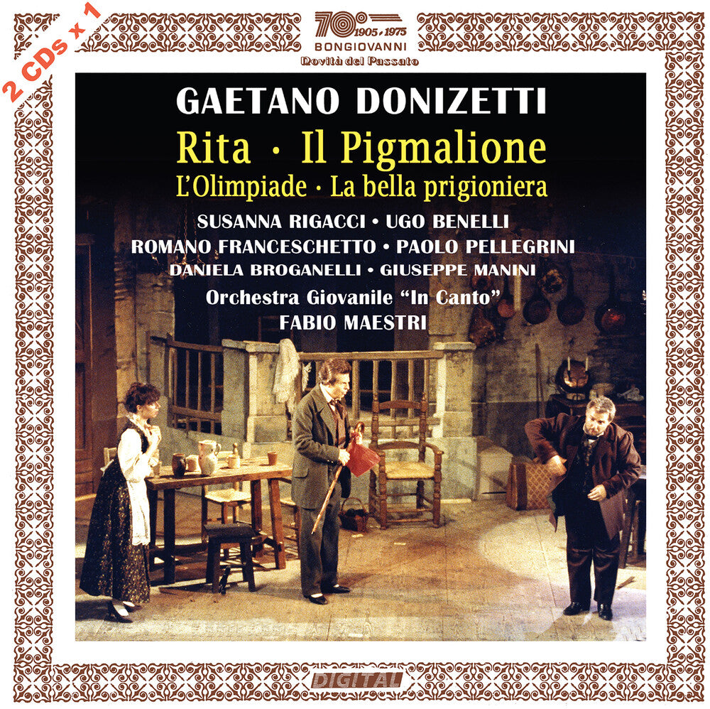 Donizetti / Maestri - Rita / Il Pigmalione Music CD