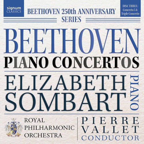 Beethoven / Sombart / Vallet - Piano Concertos 3 - Music CD