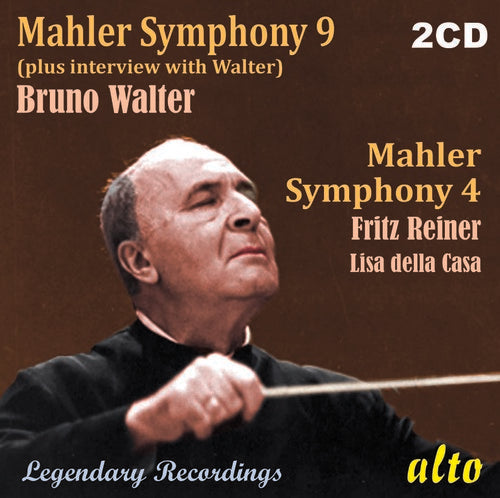 Walter,bruno / Reiner,fritz - Mahler: Symphony 9 (+interview) Symphony 4 - Music CD