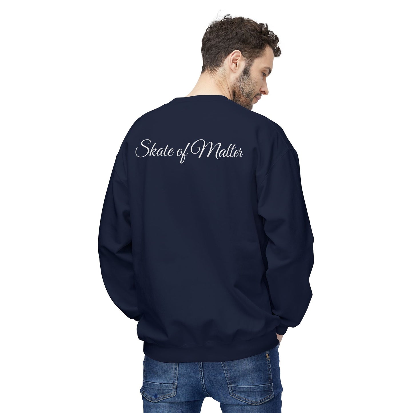 Skate Addict Unisex Fleece Crewneck Sweatshirt