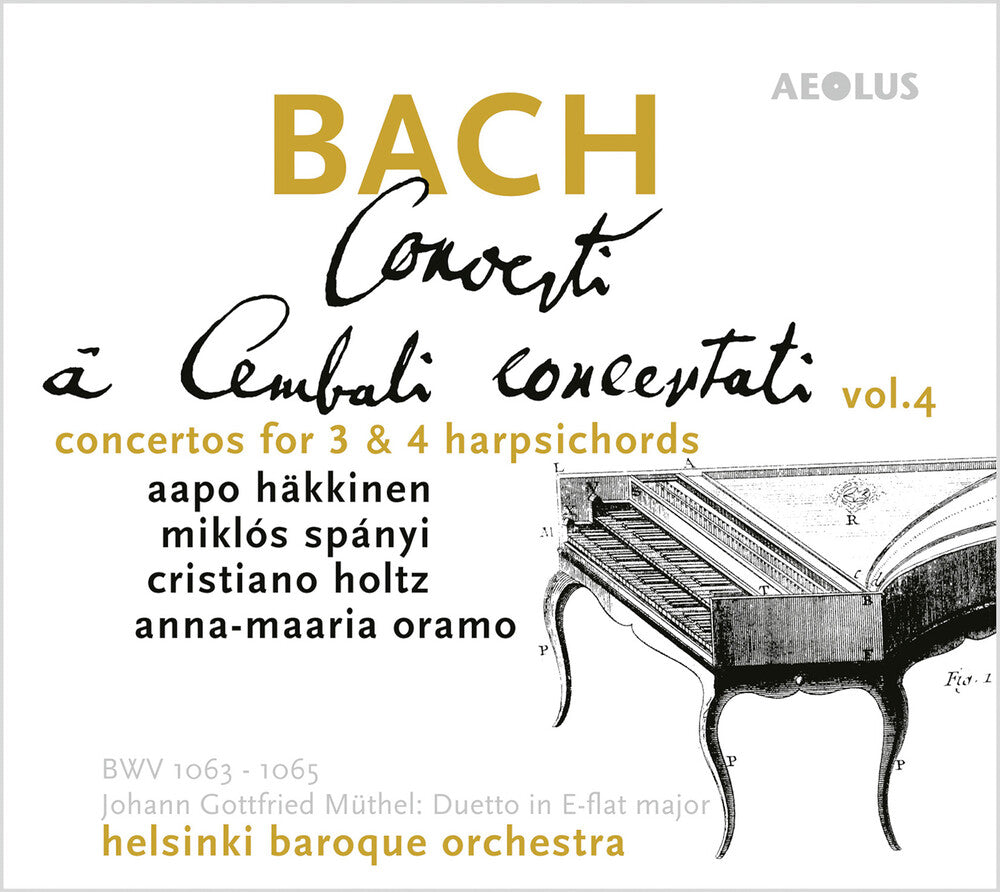 Muthel / Hakkinen / Oramo - Concerti a Cembalo 4 Music CD