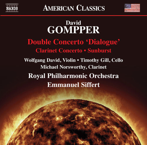 Gompper / David / Royal Philharmonic Orchestra - Double Concerto Dialogue / Clarinet Concerto Music CD