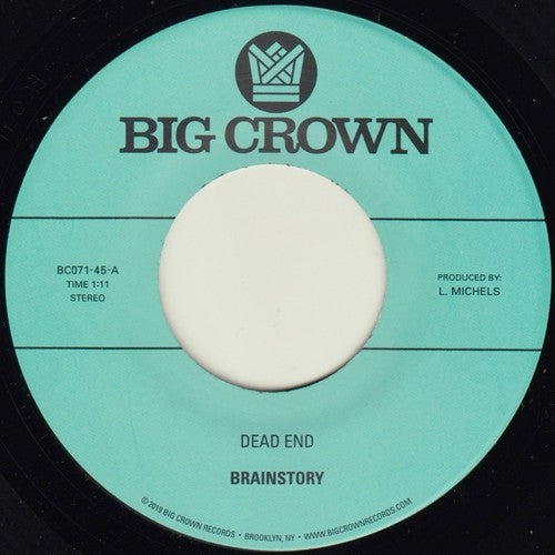 Brainstory - Dead End / Mnemophobia - Vinyl Record