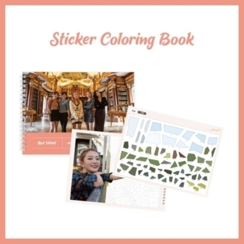 Red Velvet - Sticker Coloring Book - Collectibles