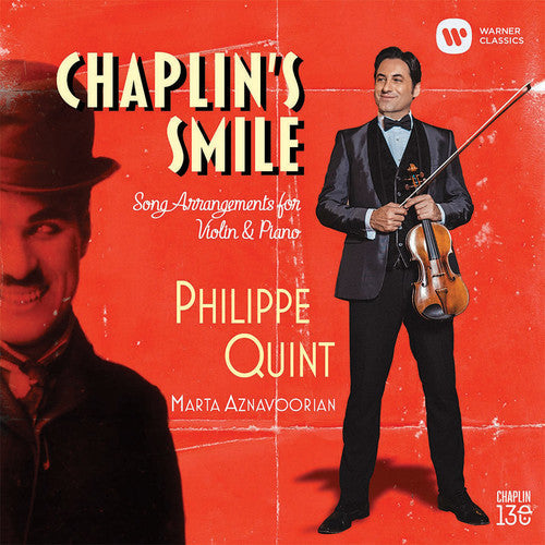 Quint,philippe - Chaplin's Smile: Song Arrangements Violin & Piano - Music CD