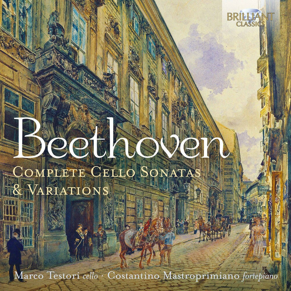 Beethoven / Testori / Mastroprimiano - Complete Cello Sonatas Music CD