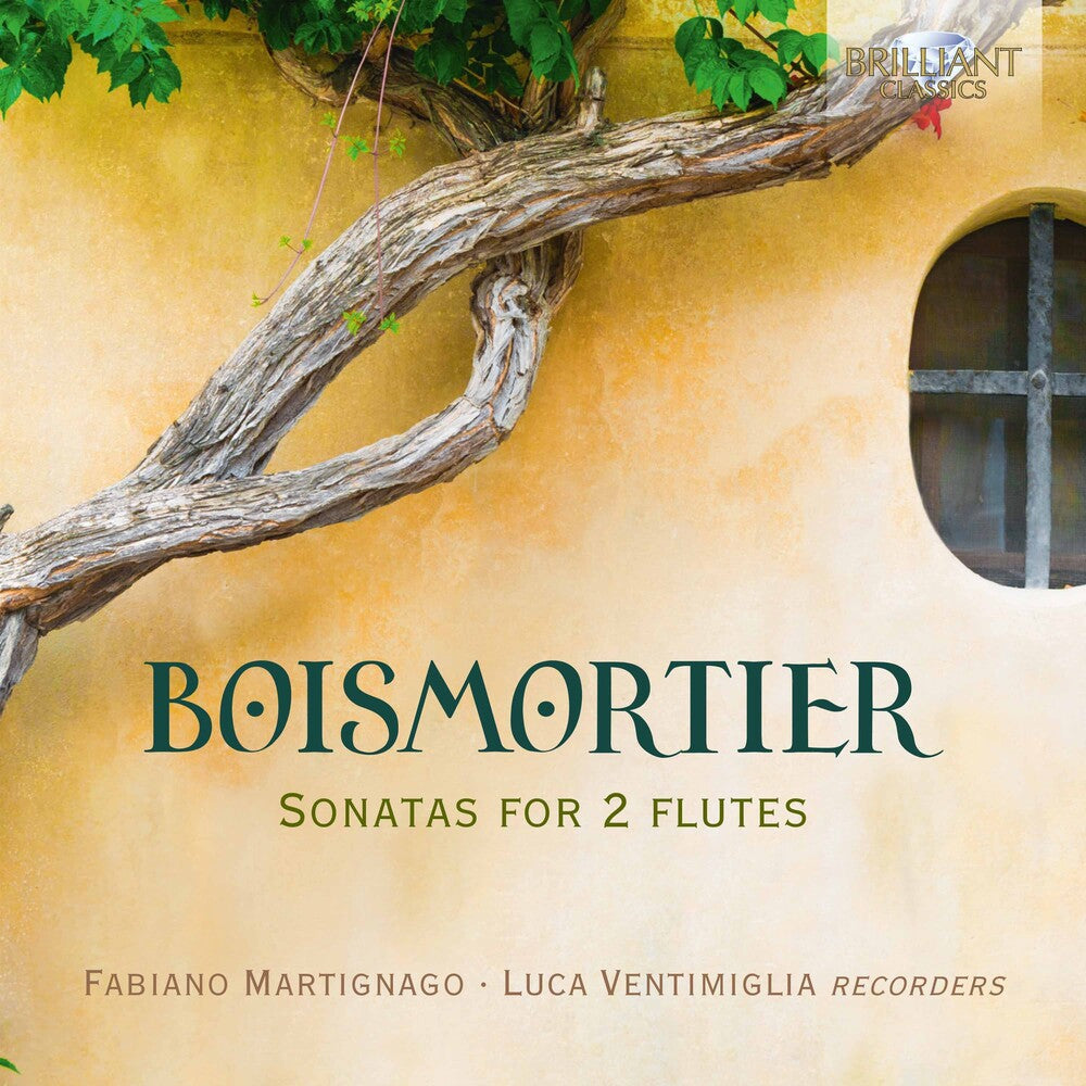 Boismortier / Martignago / Ventimiglia - Sonatas for 2 Flutes Music CD