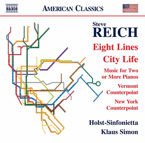 Reich / Holst-sinfonietta / Simon - Eight Lines / City Life - Music CD
