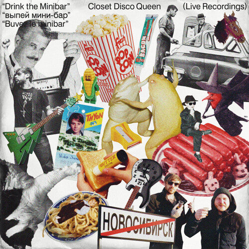 Closet Disco Queen - Drink The Minibar: Live Recordings - Vinyl Record