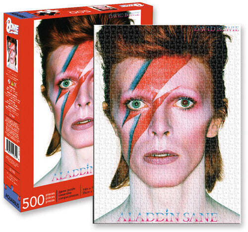 David Bowie Aladdin Sane 500 Pc Jigsaw Puzzle - David Bowie Aladdin Sane 500 Pc Jigsaw Puzzle - Games