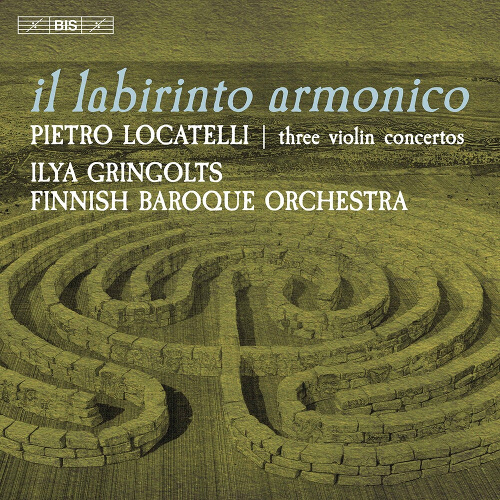 Locatelli / Gringolts / Finnish Baroque Orch - Il Labirinto Armonico Music CD