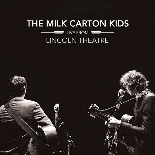 Milk Carton Kids - Live From Lincoln Theatre - Vinyl Record