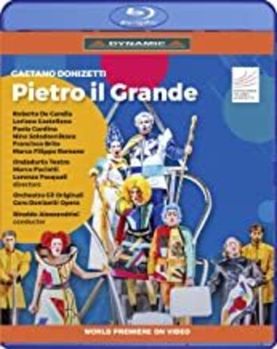 Donizetti / Alessandrini / Coro Donizetti Opera - Pietro Il Grande Kzar Delle Ru - Blu-ray